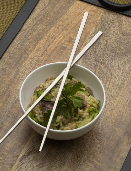 Premium 18/10 Stainless Steel Chopsticks (Four Pair)